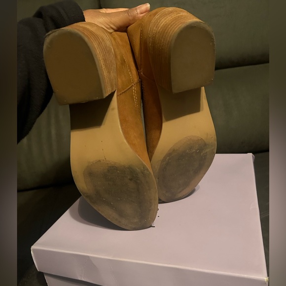 Madden Girl Houston Cognac Fabric - Picture 3 of 5